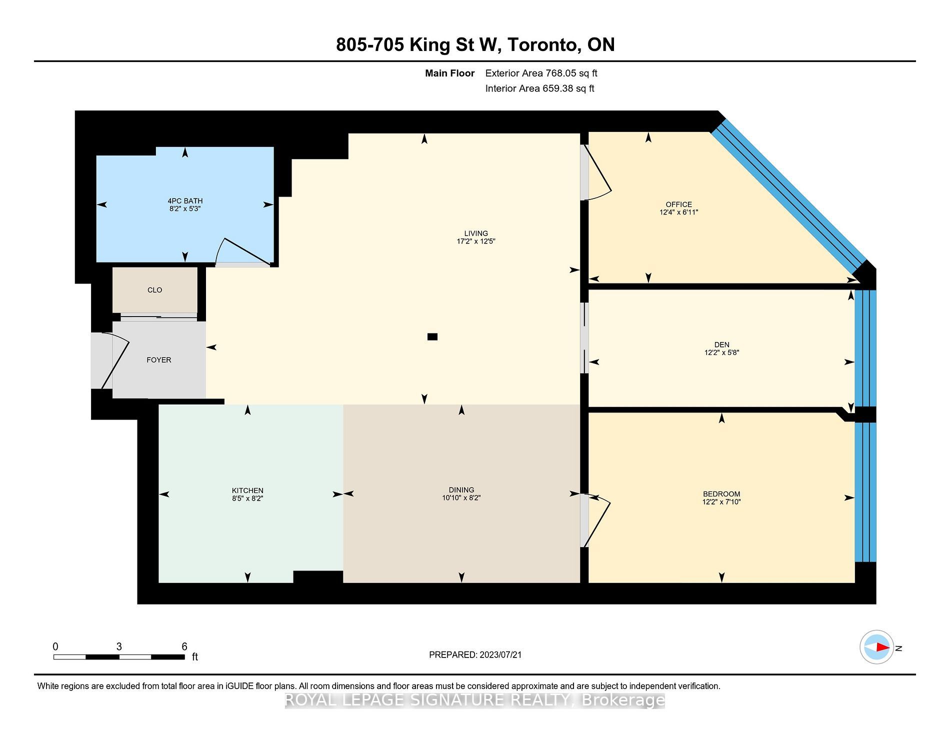 705 King St W, #805