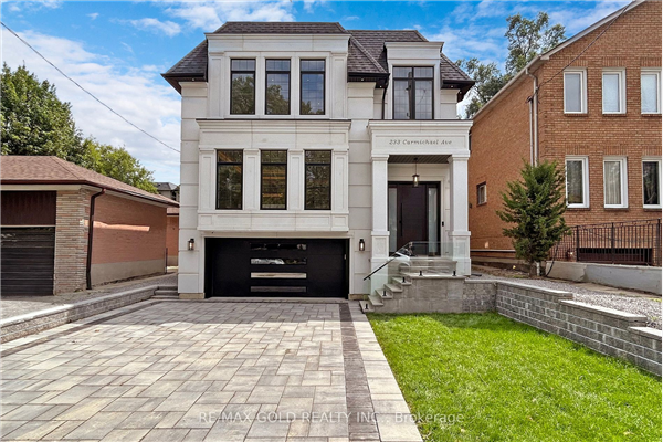 233 Carmichael Ave E, Toronto