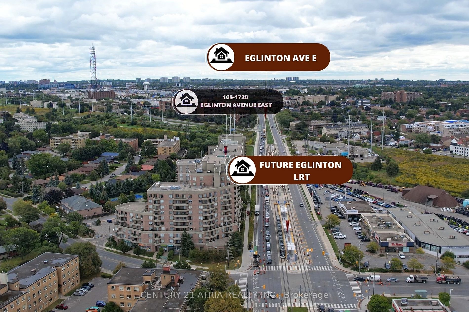 1720 Eglinton Ave E, #105