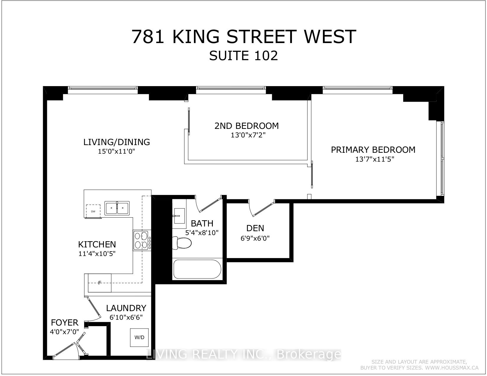 781 King St W, #102