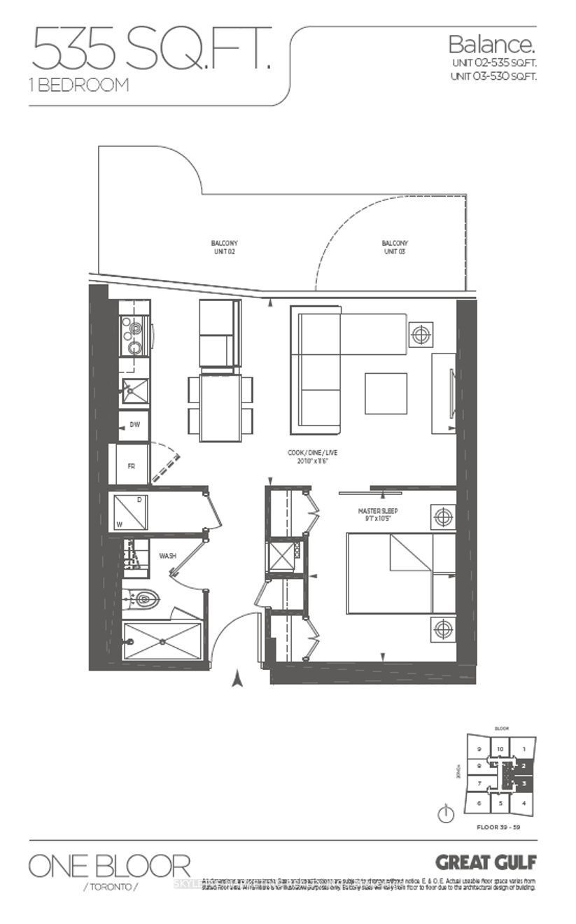 1 Bloor Street E, #4502