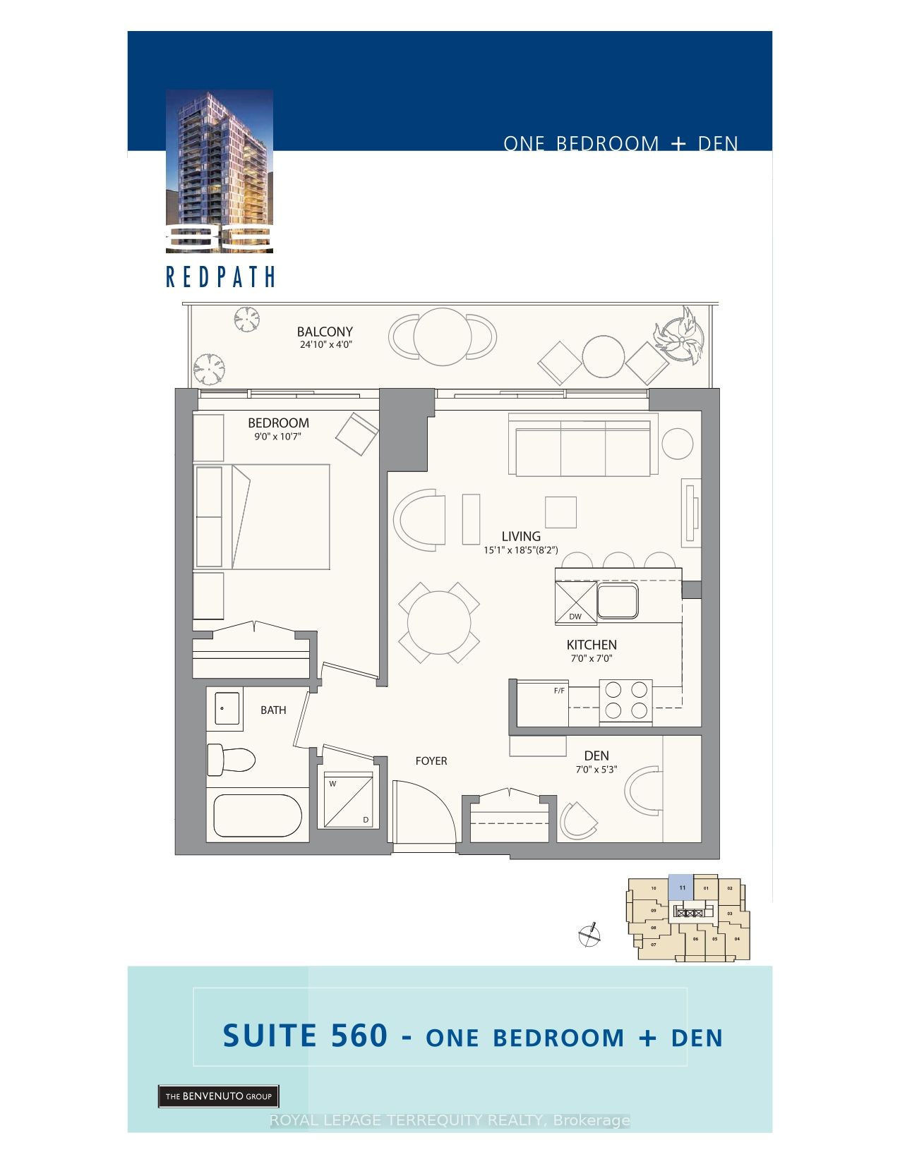 83 Redpath Ave, #1311