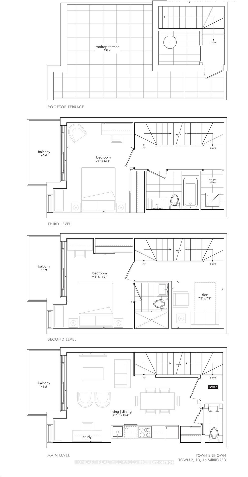 871 Sheppard Ave W, #Th2