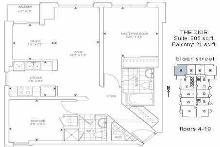 85 Bloor St E, #502