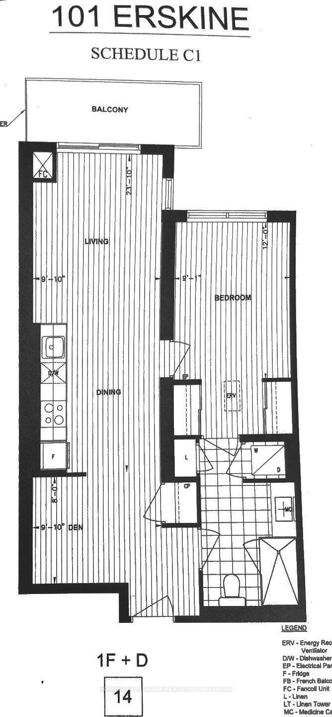 101 Erskine Ave, #1814