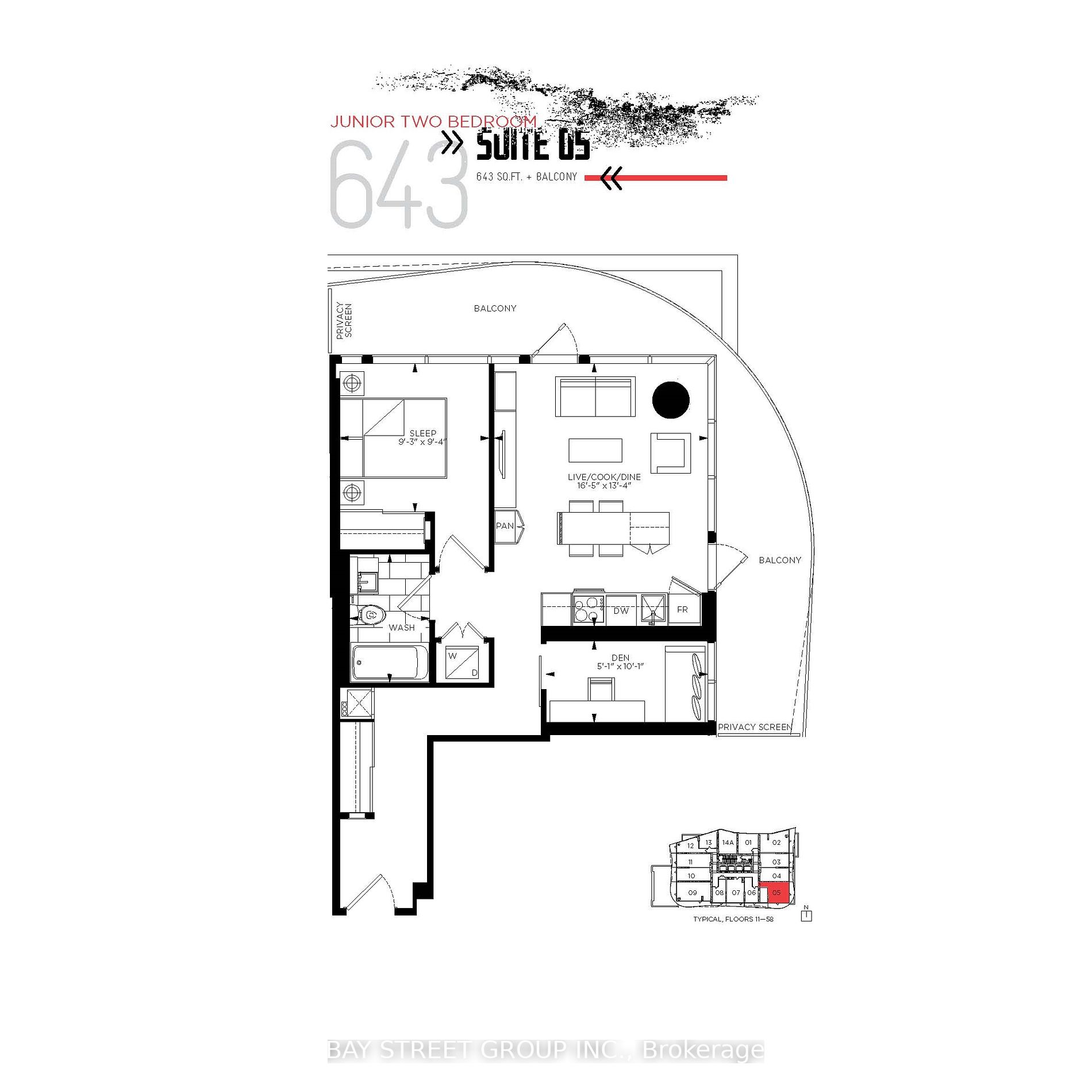 197 Yonge St, #1105