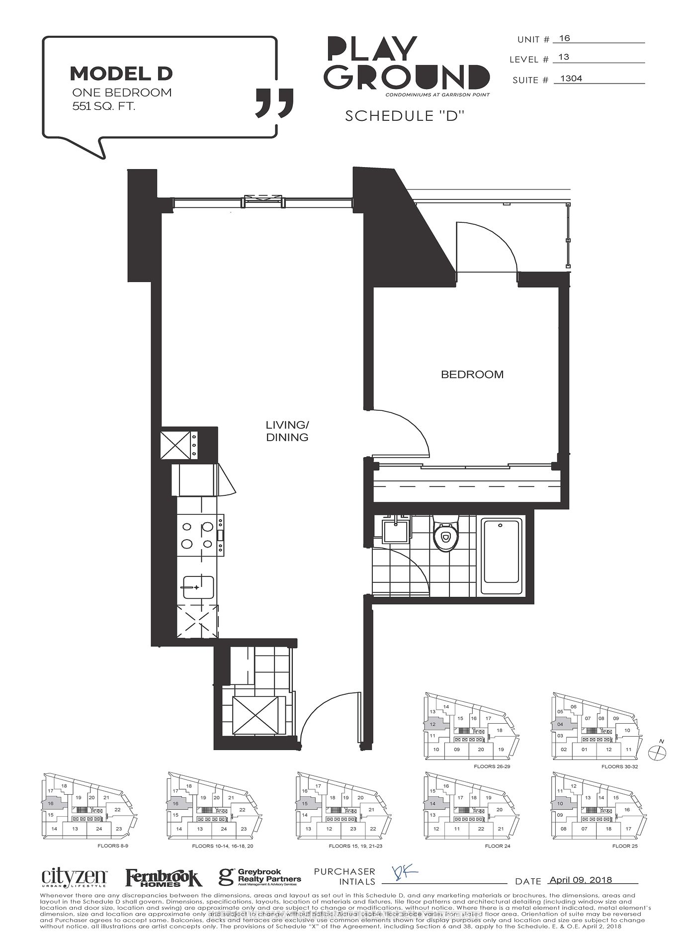 50 Ordnance St, #1304