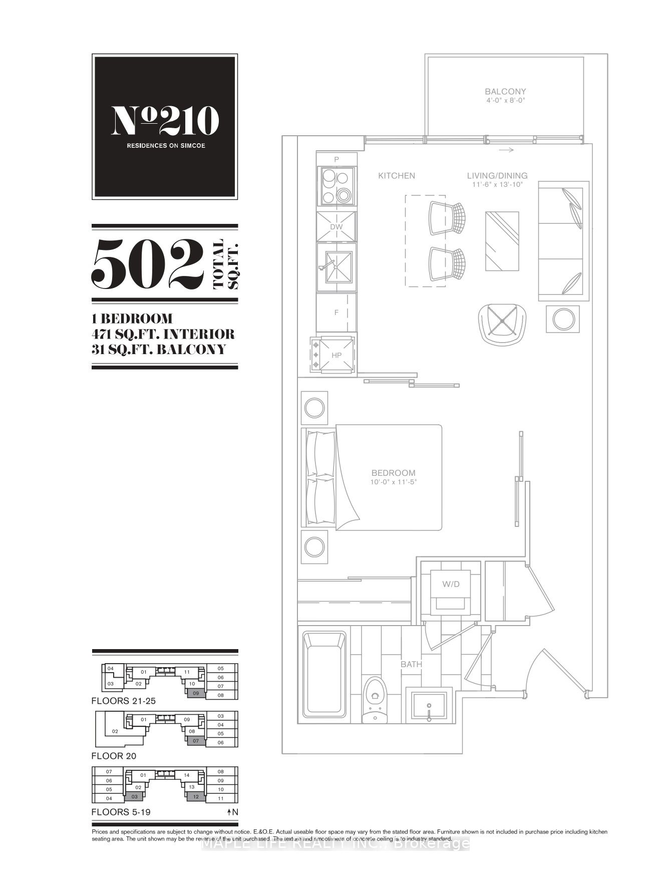 210 Simcoe St, #2309