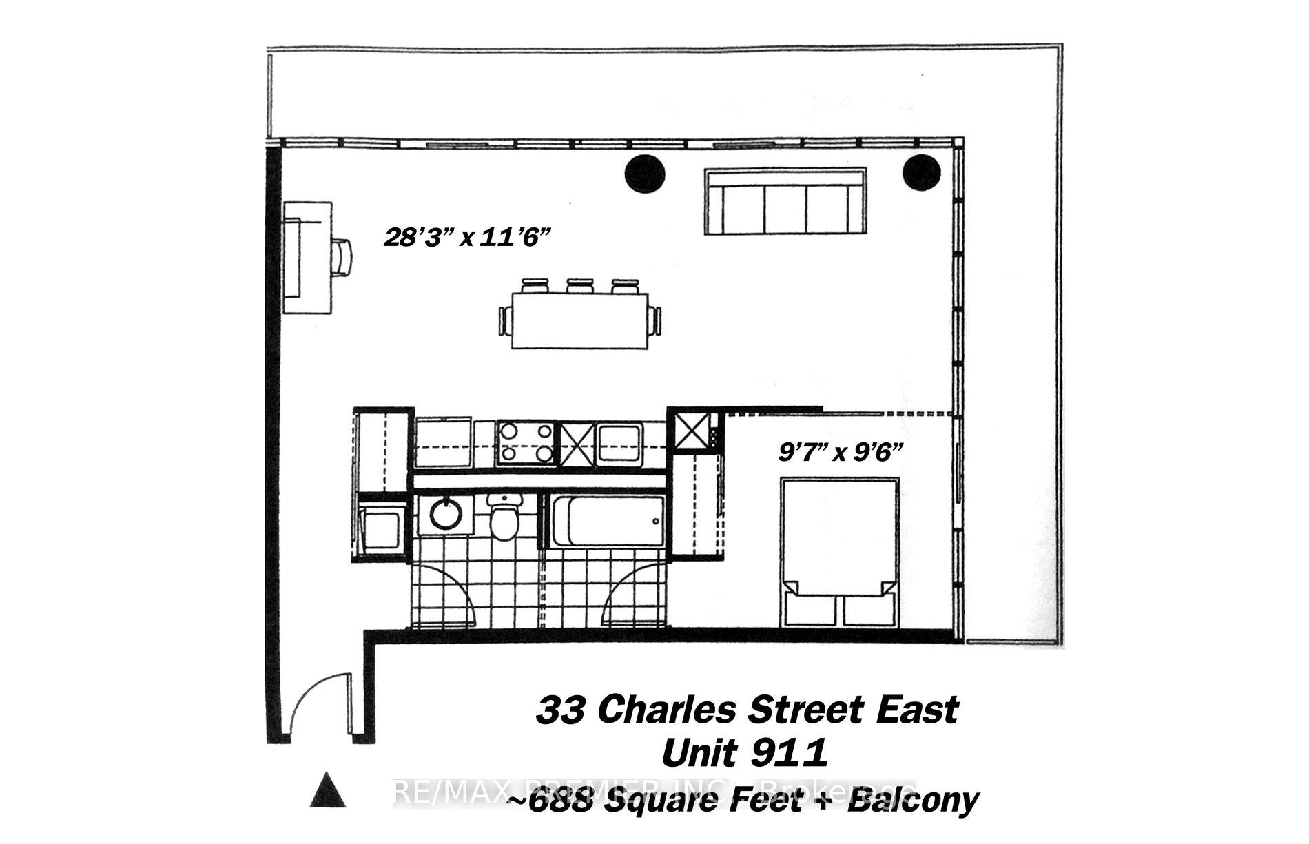 33 Charles Street E, #911