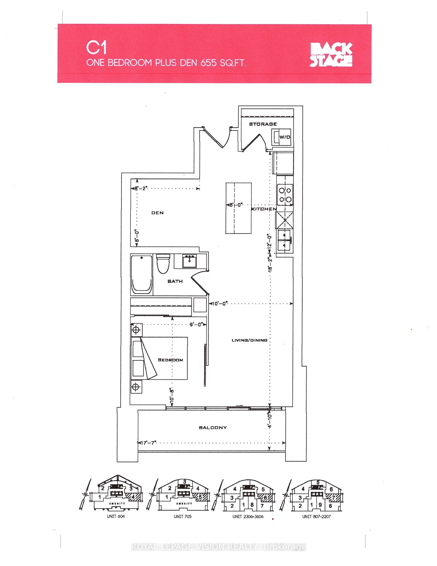 1 The Esplanade, #1107