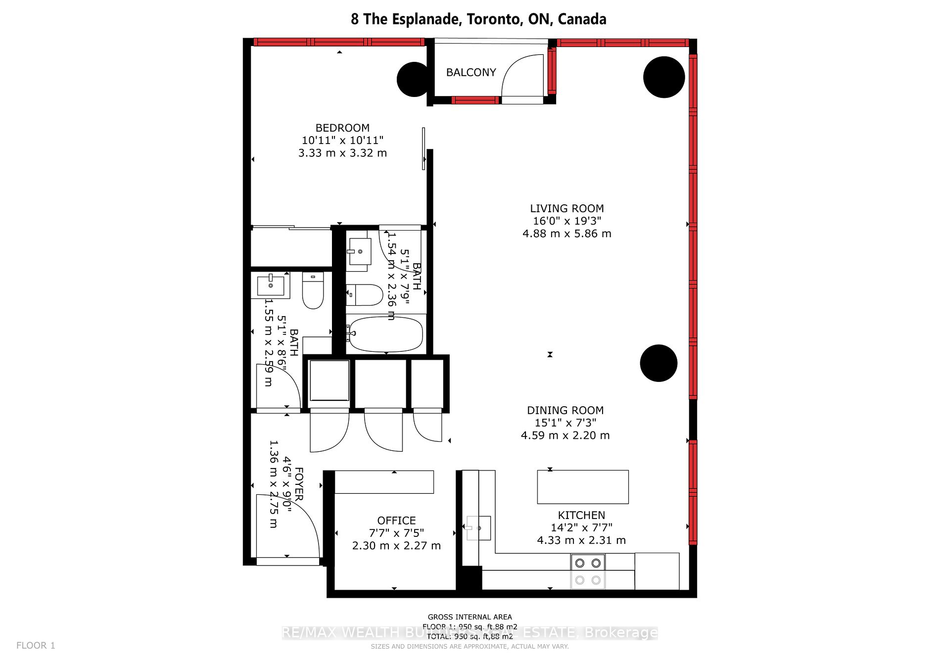 8 The Esplanade, #2105