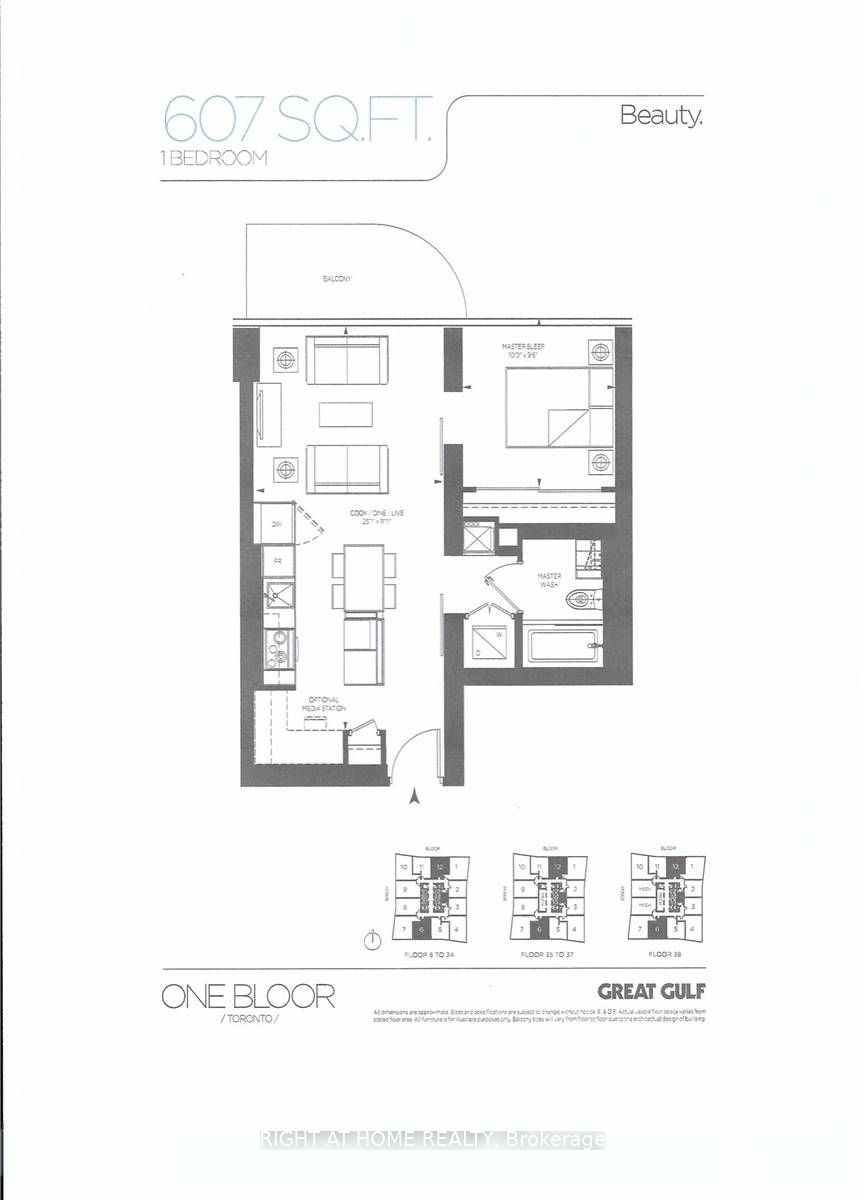 1 Bloor Street E, #3312