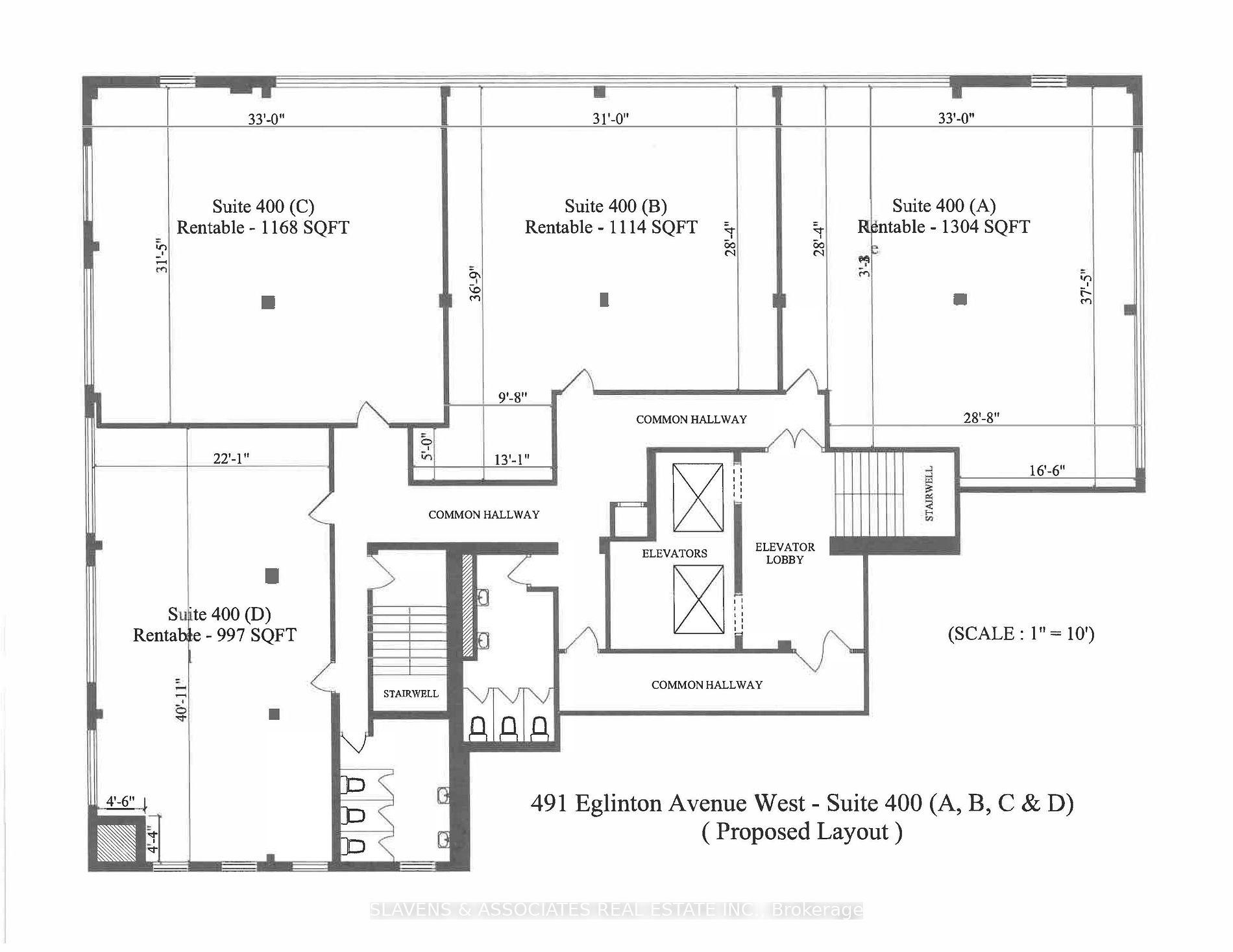 491 Eglinton Ave W, #400 B*