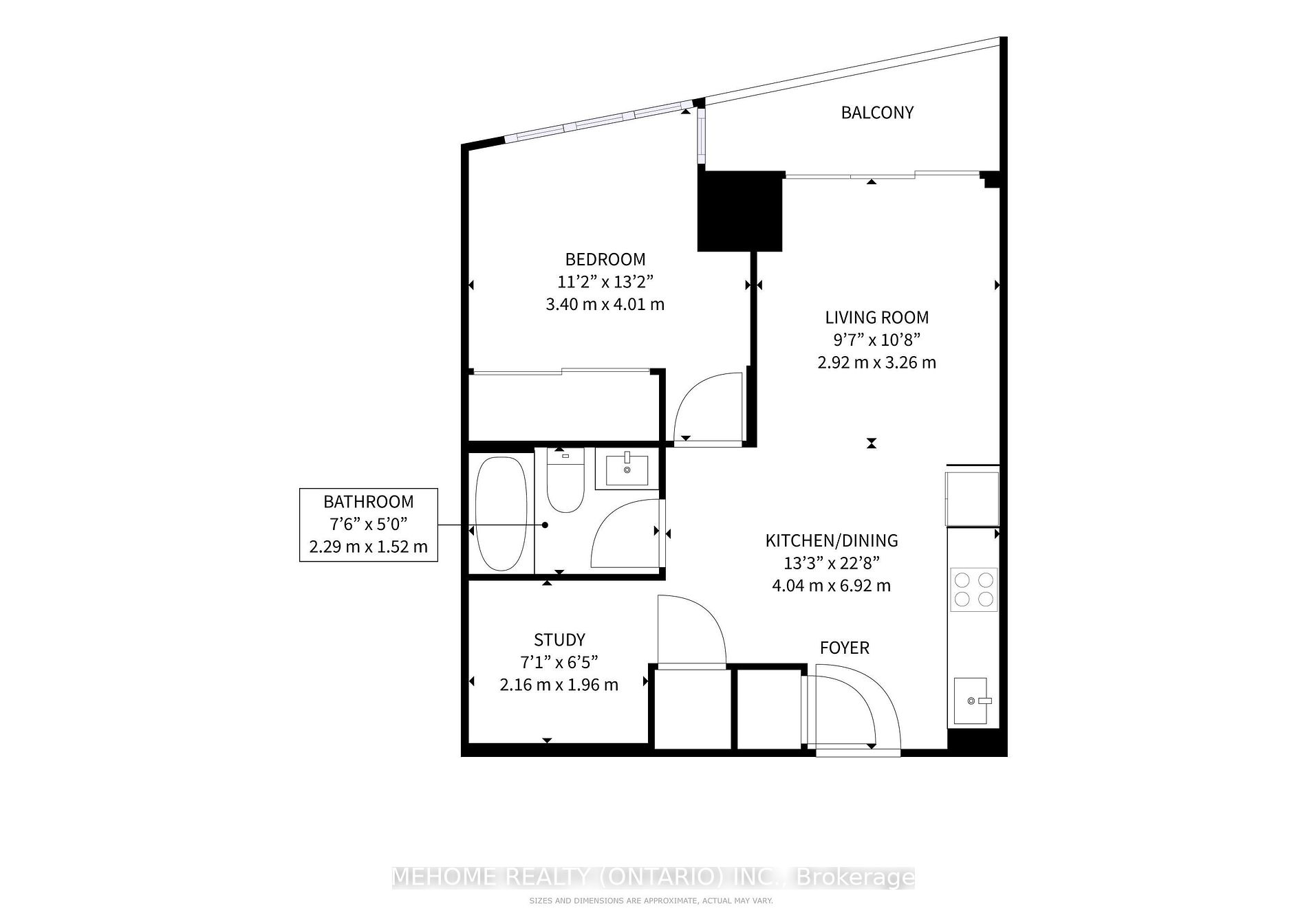 585 Bloor St E, #3119