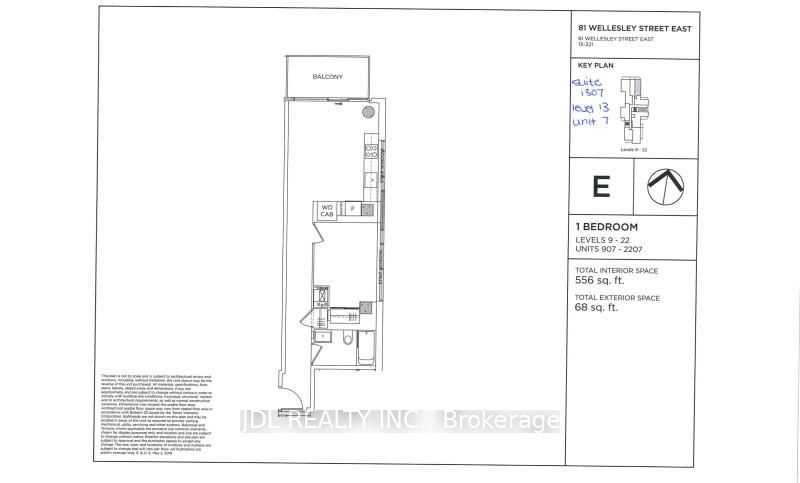 81 Wellesley St E, #1307