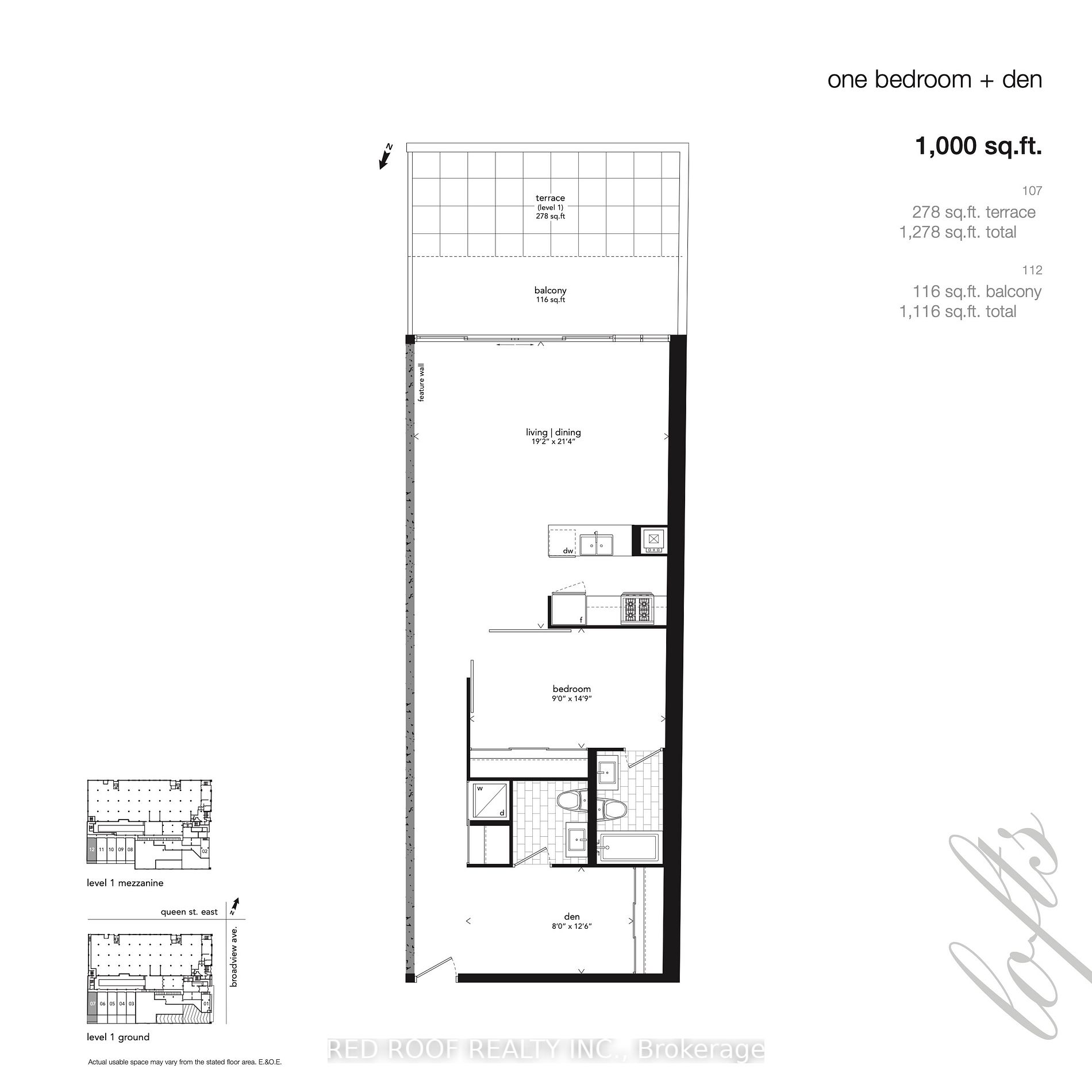 90 Broadview Ave, #Lw12