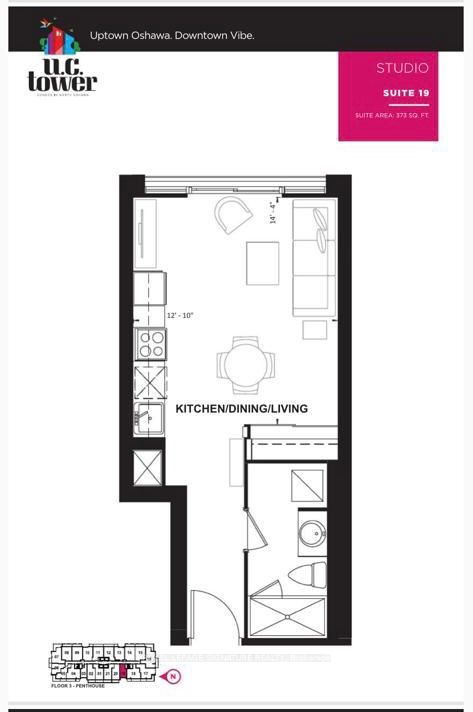 2550 Simcoe Street N, #PH19