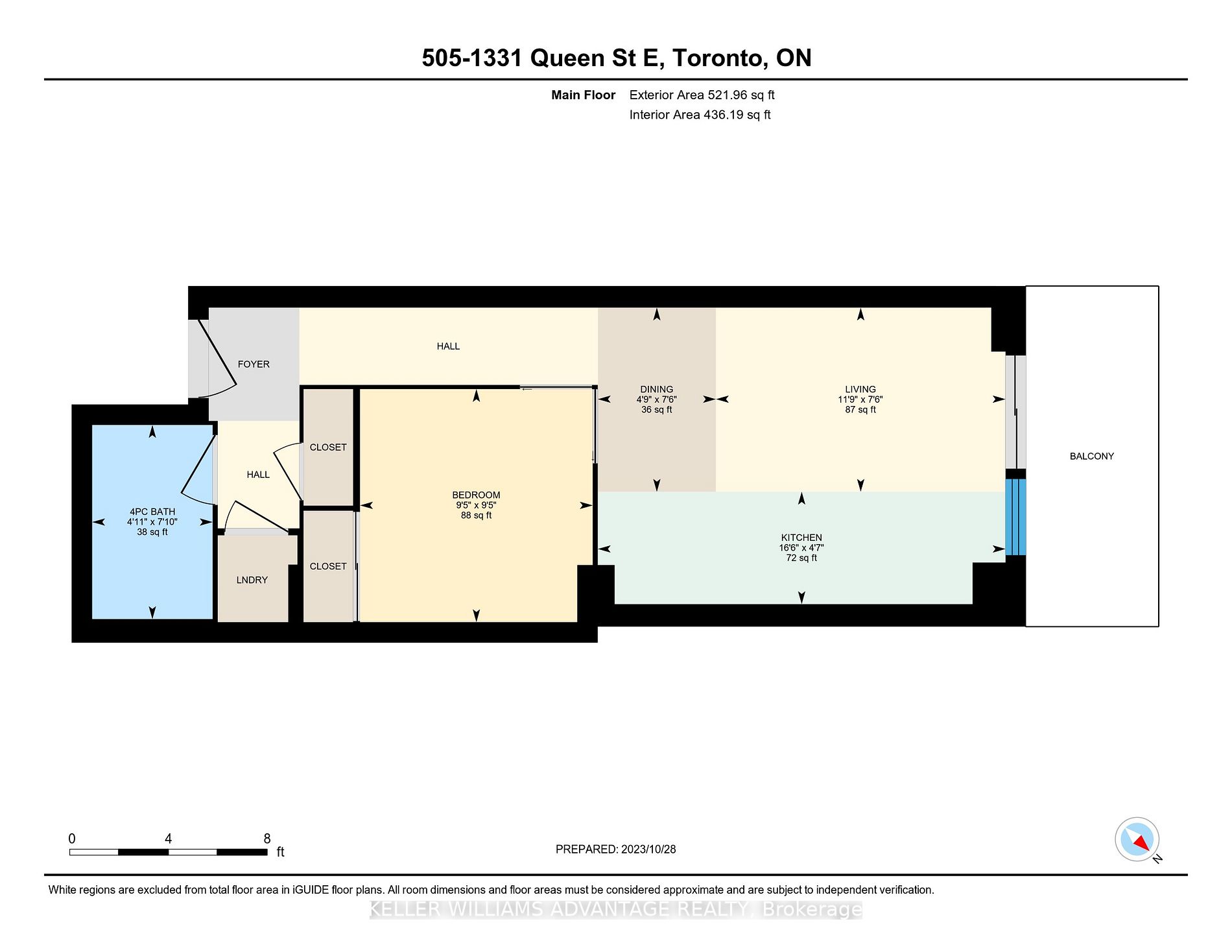 1331 Queen St E, #505