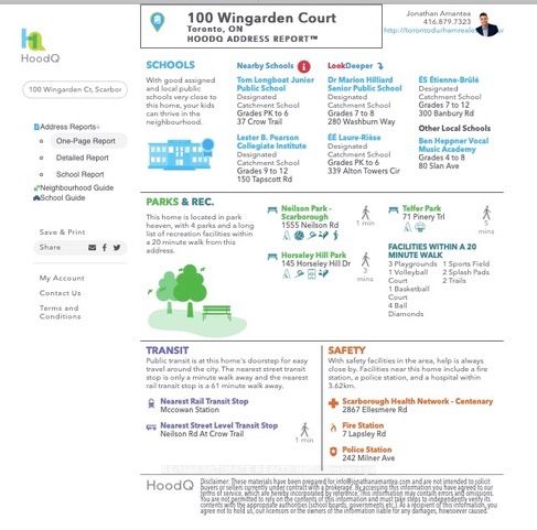 100 Wingarden Crt, #913