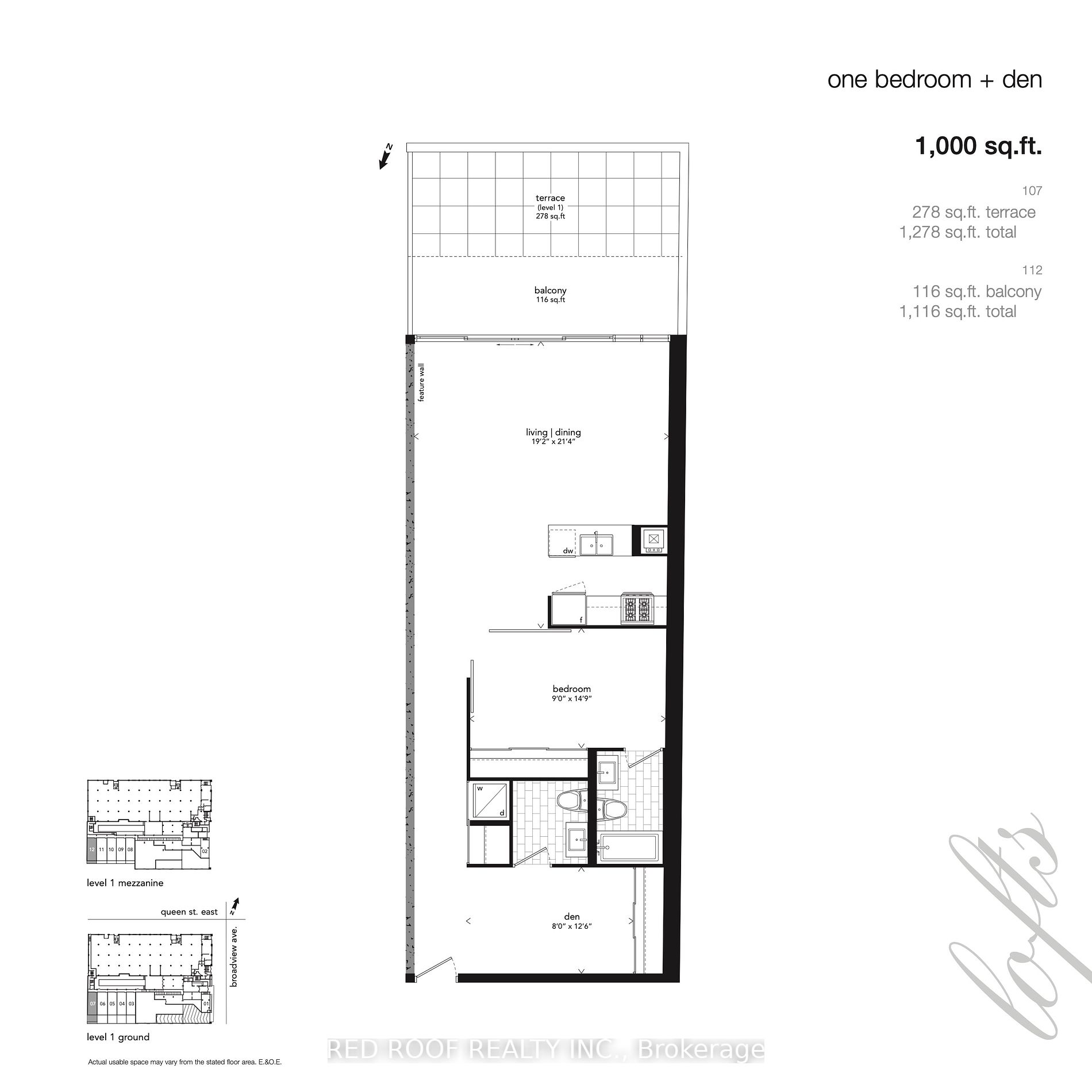90 Broadview Ave, #Lw12