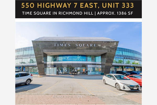 550 Highway 7 E, Richmond Hill