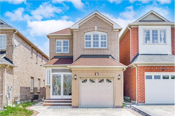 7 Jack Monkman Cres, Markham