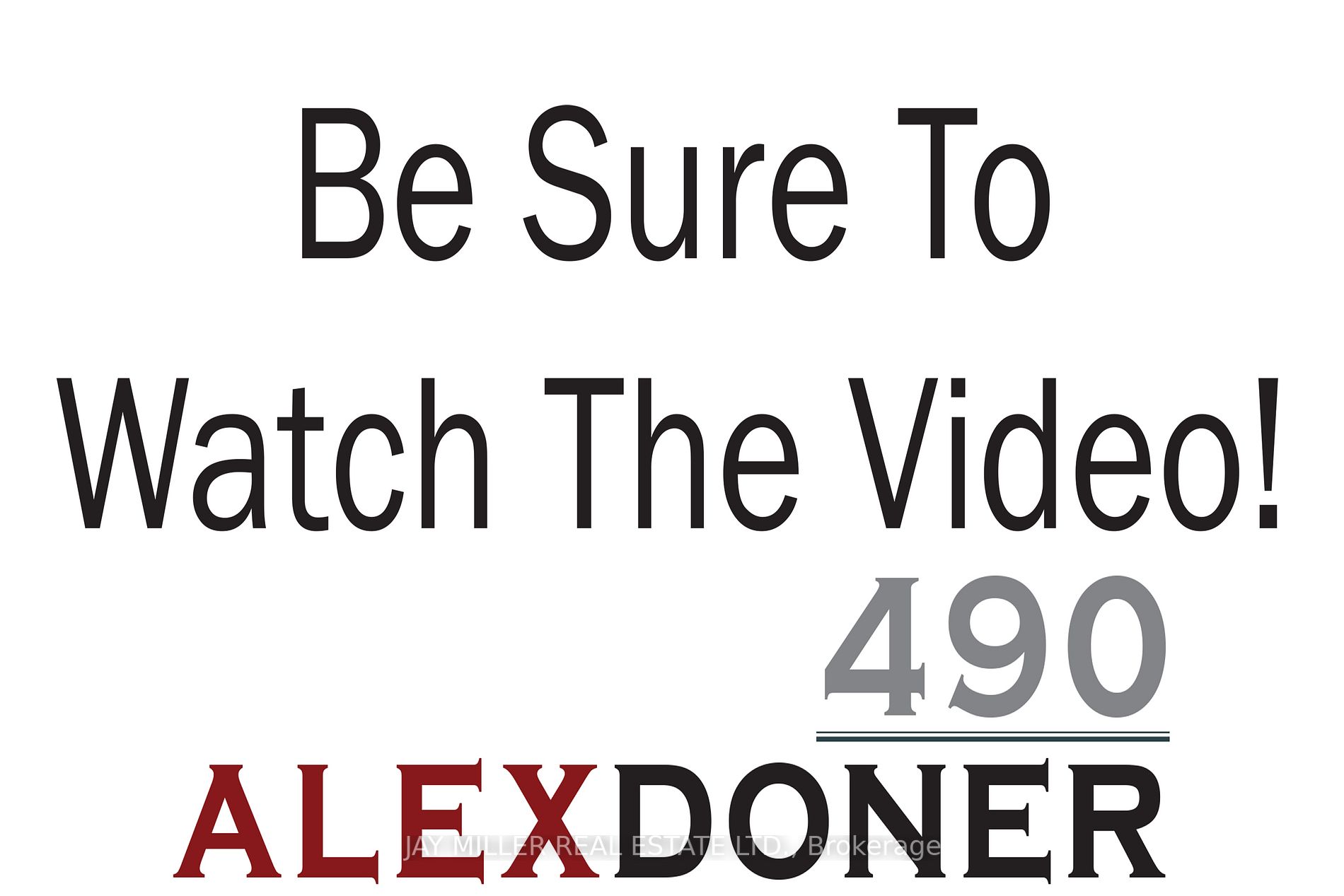 490 Alex Doner Drive
