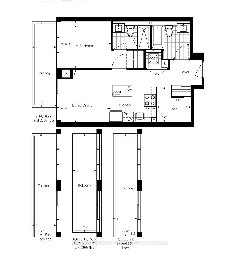 105 Oneida Cres, #1701