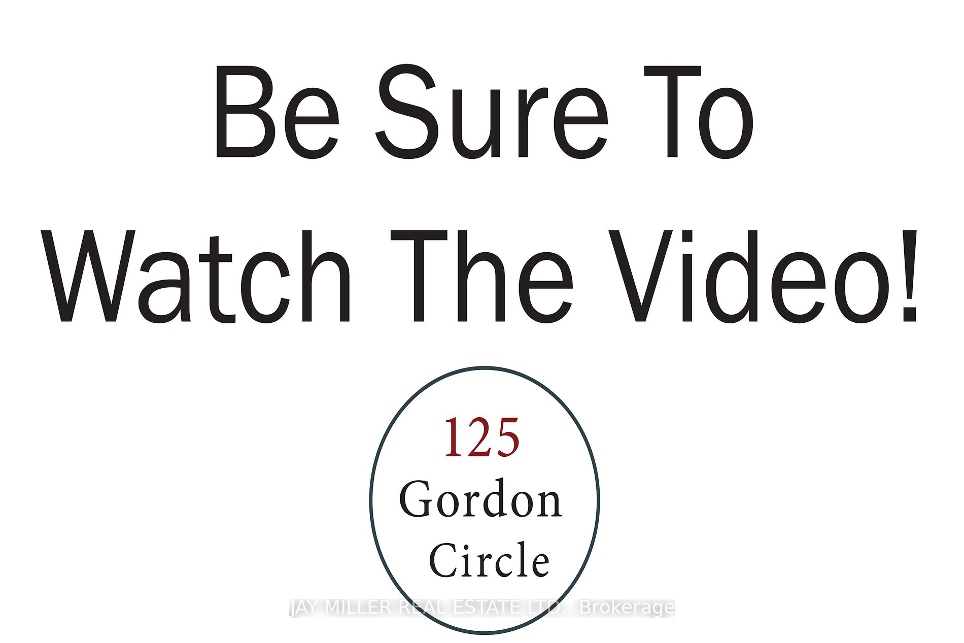 125 Gordon Circ