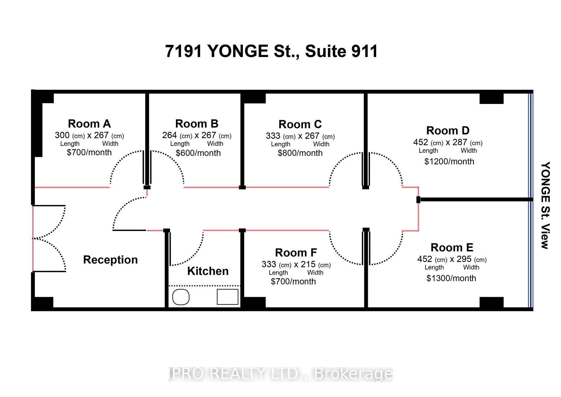 7191 Yonge St, #911F