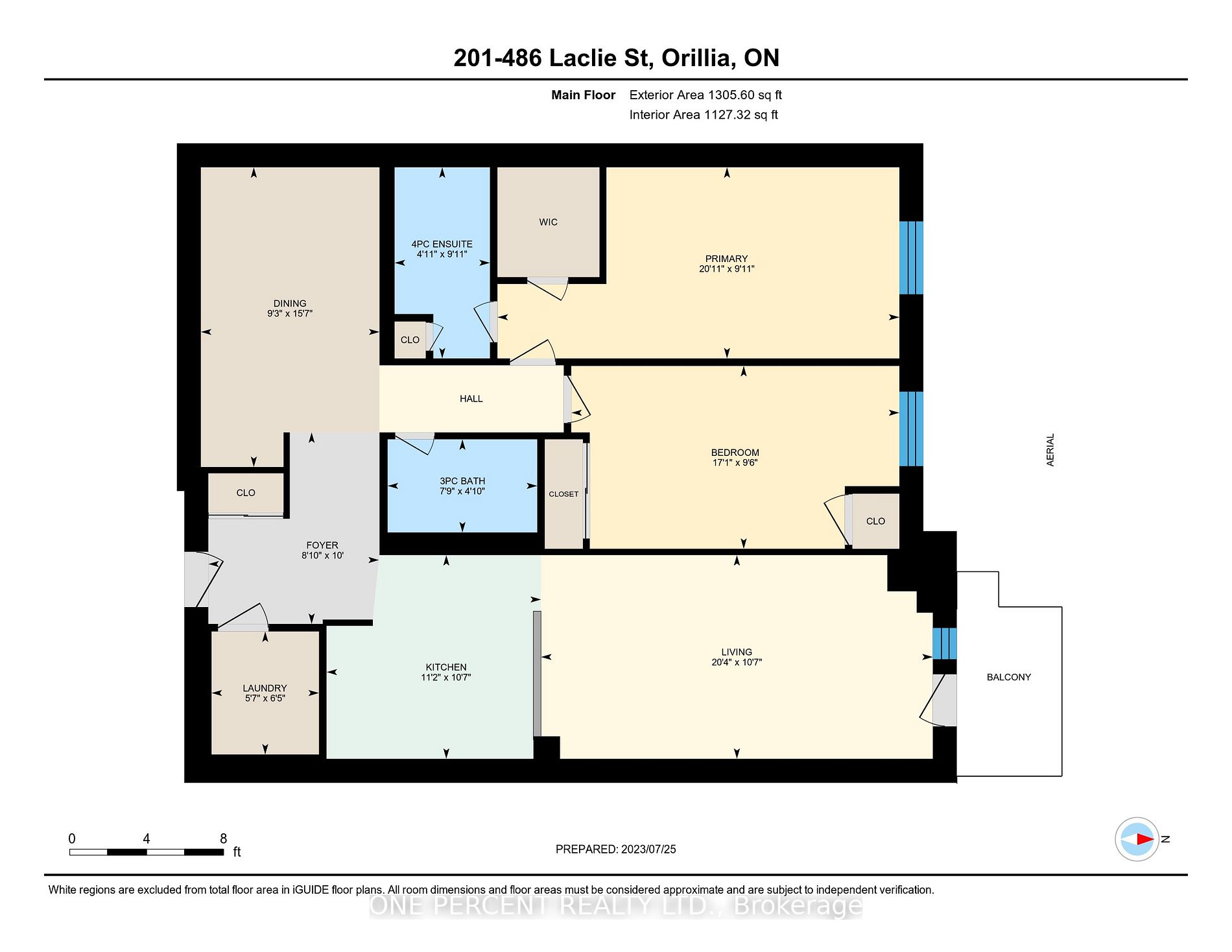 486 Laclie St, #201