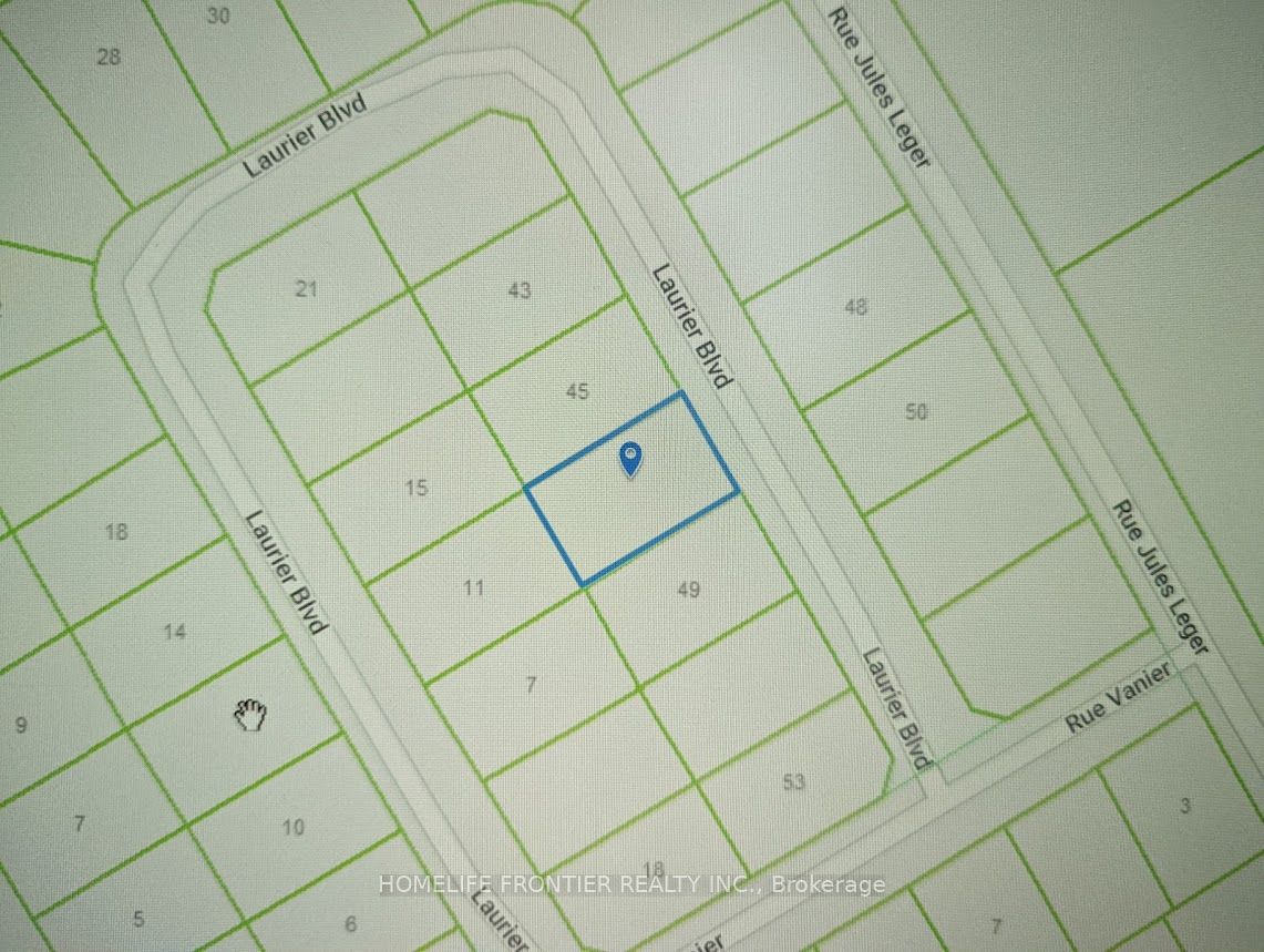 Lot 30 Laurier Boulevard