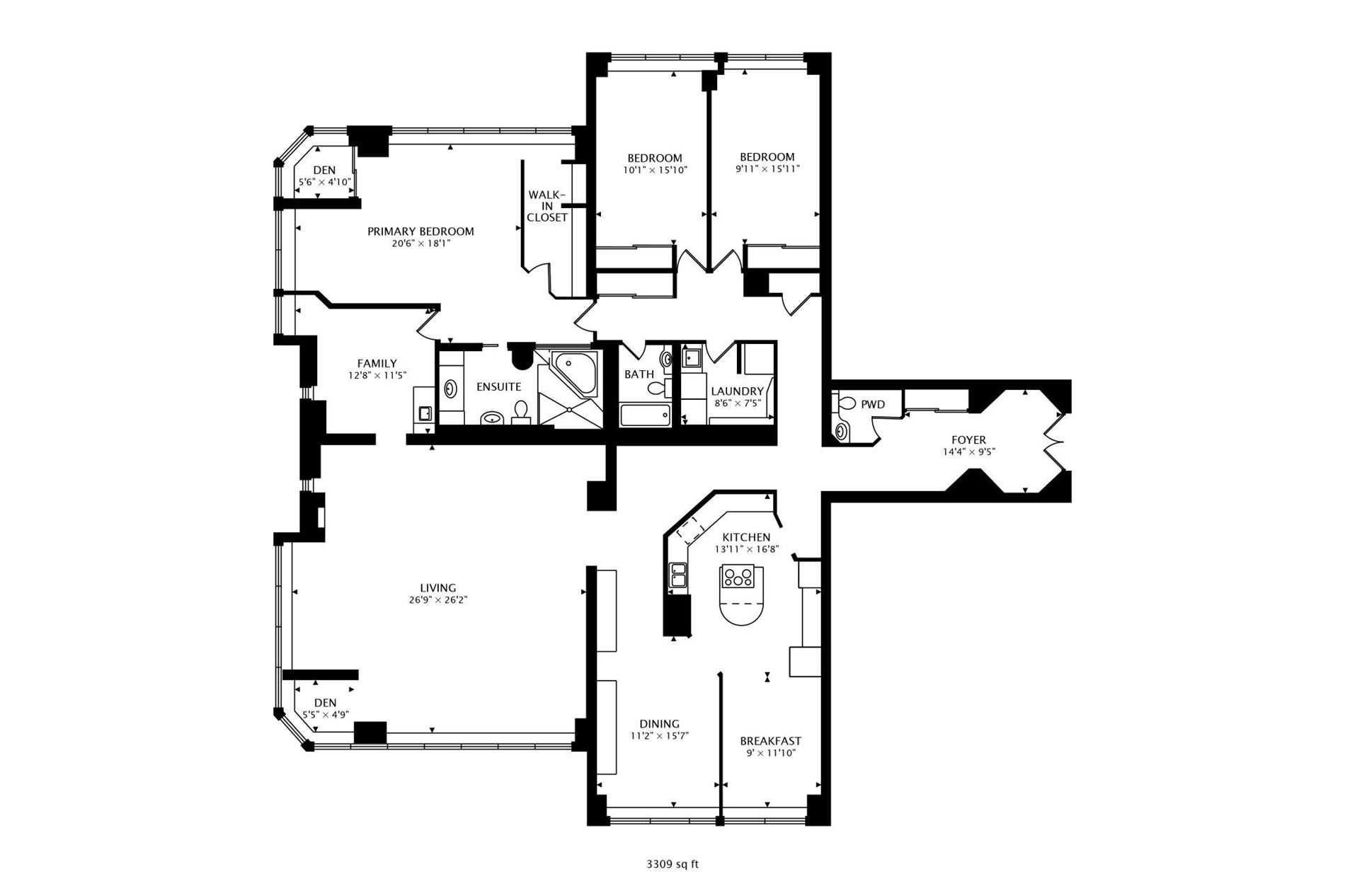 2045 Lake Shore Blvd W, #3601