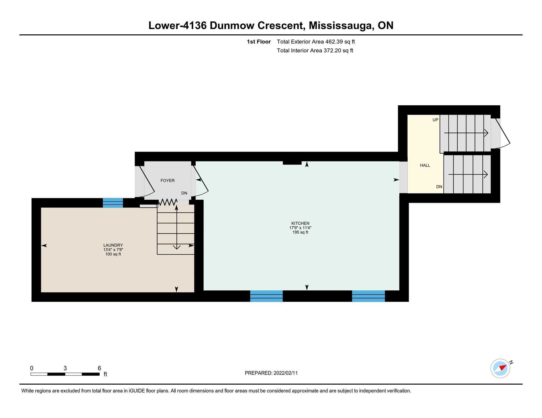 4136 Dunmow Cres, #Lower