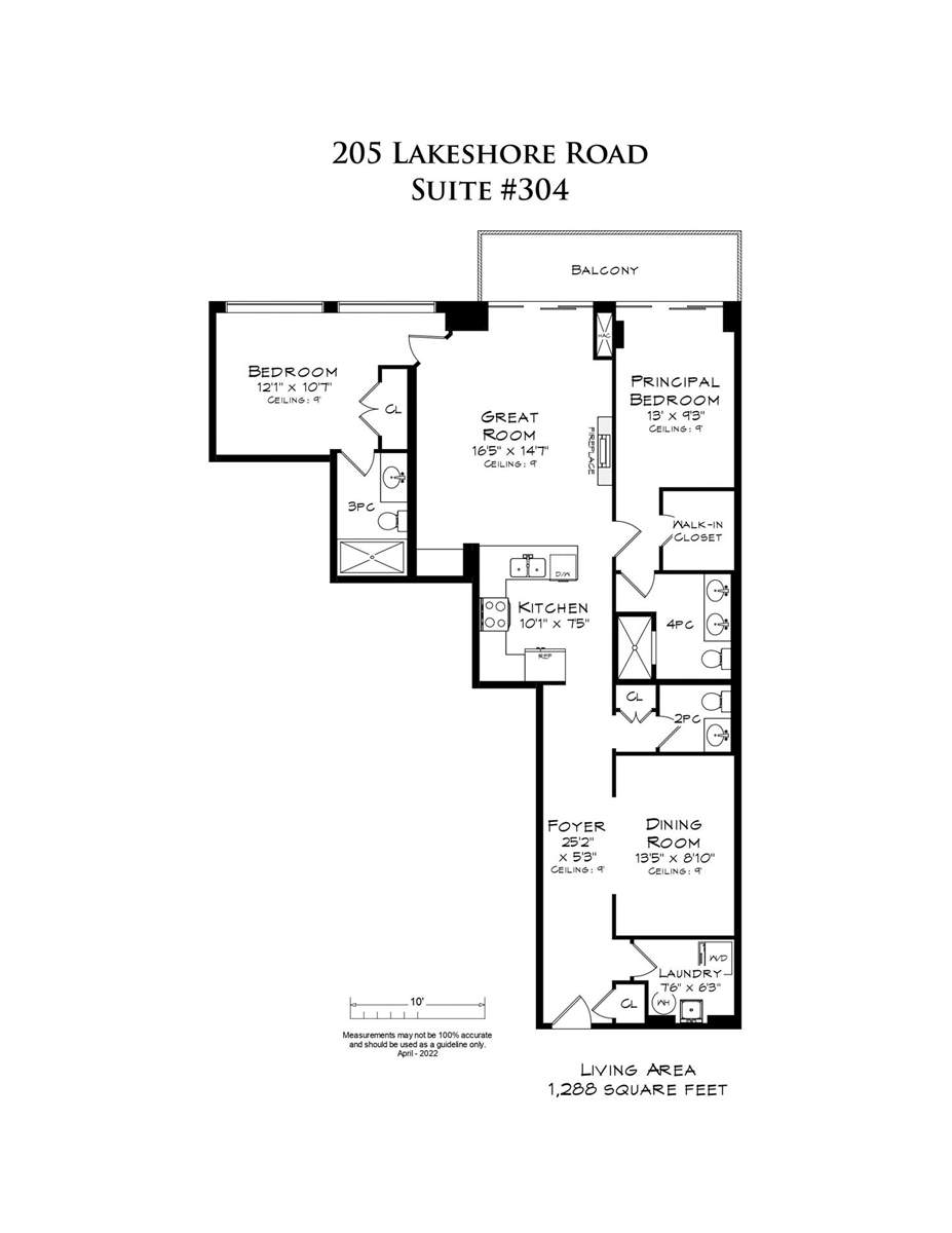 205 Lakeshore Rd W, #304