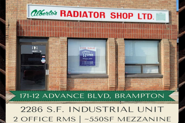 171 Advance Blvd, Brampton