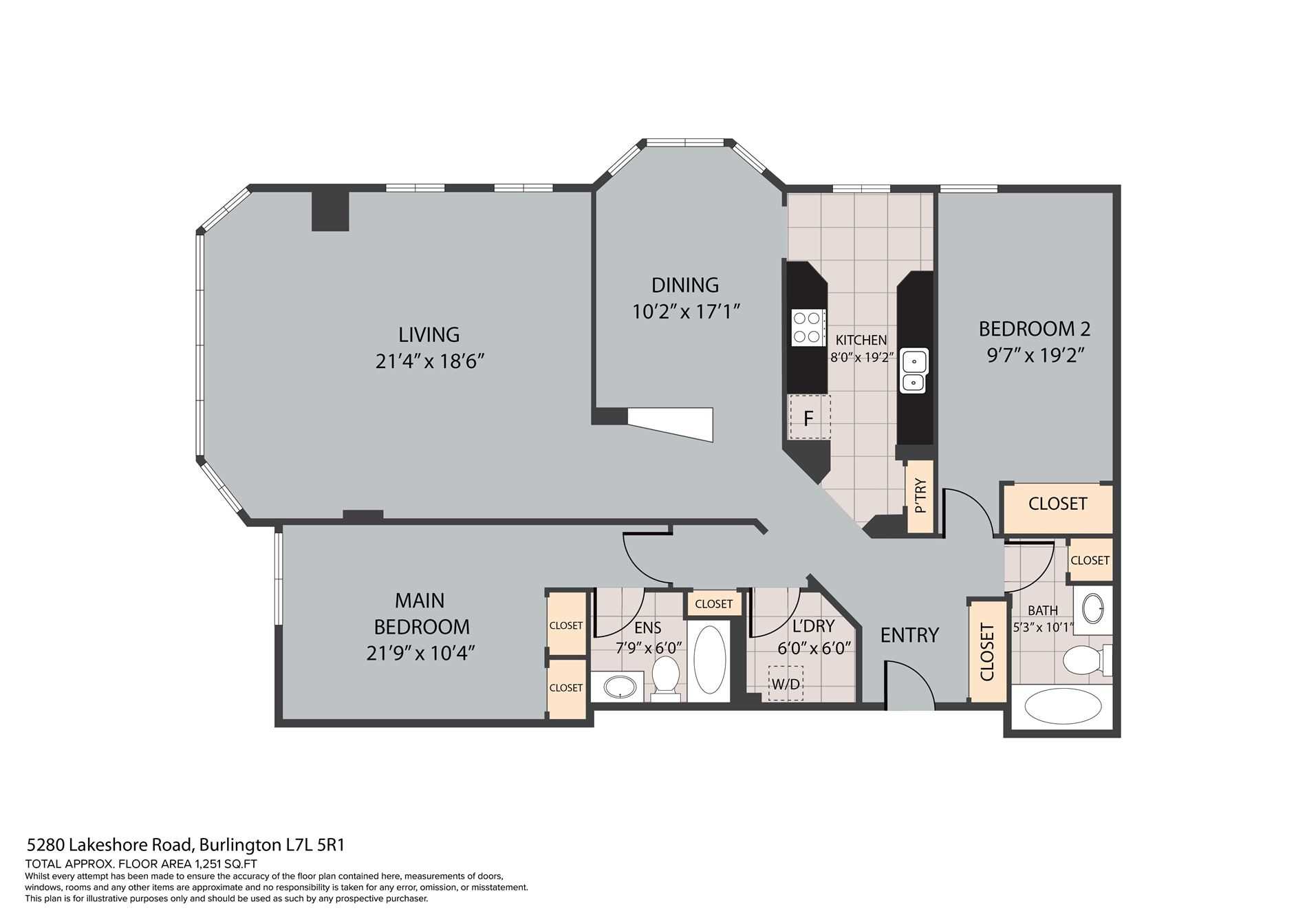 5280 Lakeshore Road, #801