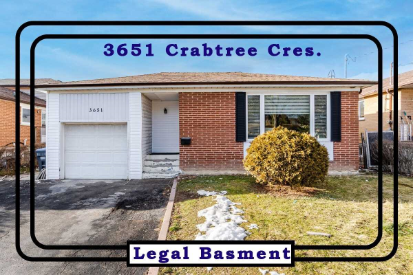 3651 Crabtree Cres, Mississauga