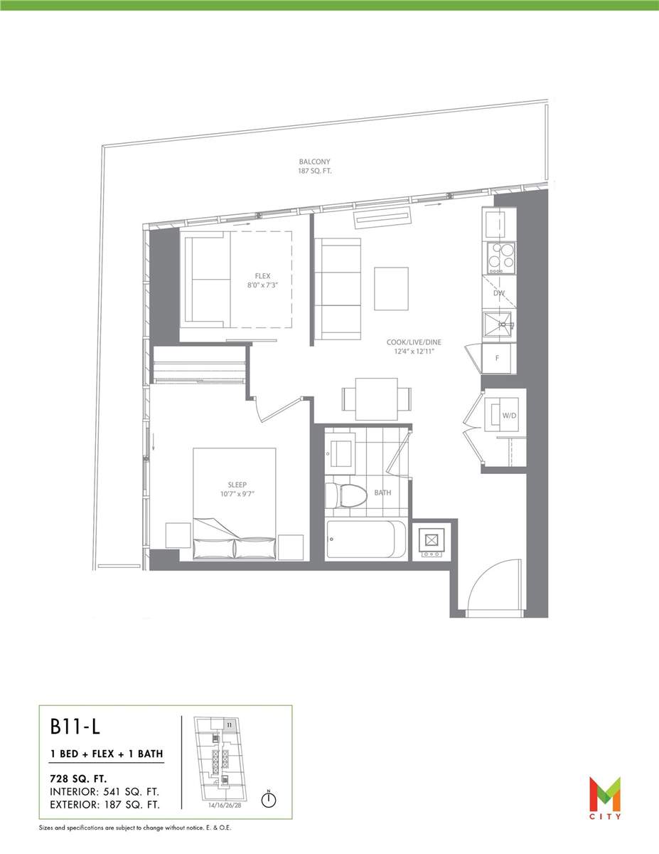 3900 Confederation Parkway #1411