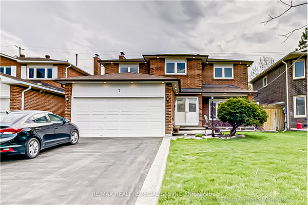 7 Monte Vista Tr, Brampton