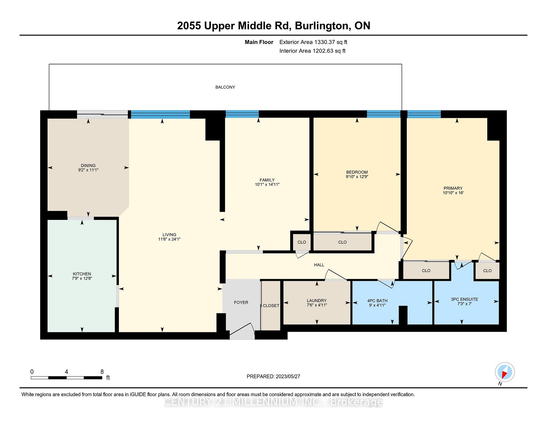 2055 Upper Middle Road, #1605