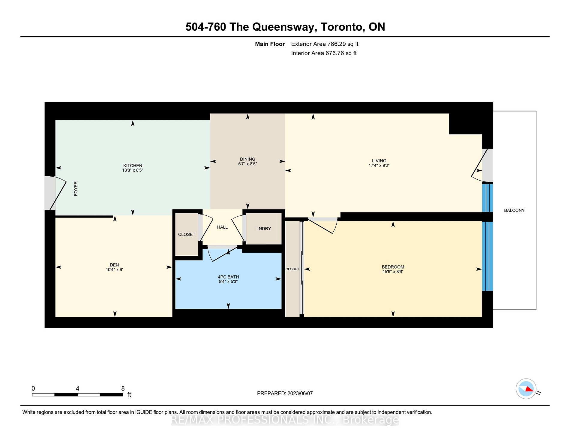 760 The Queensway, #504