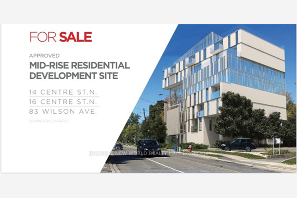 14,16 Centre* St N St, Brampton