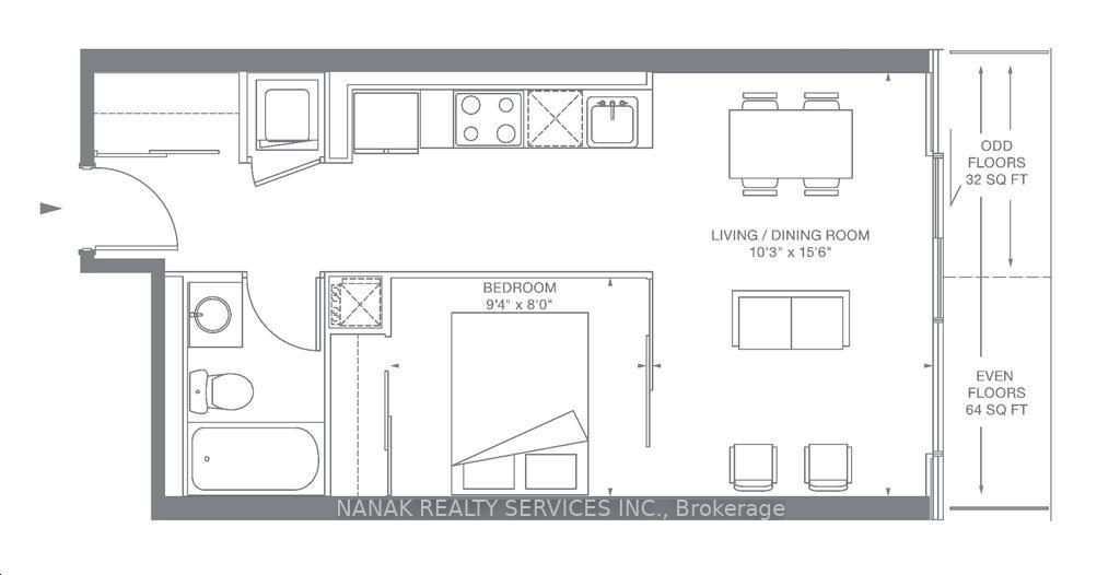 105 The Queensway Ave, #2613