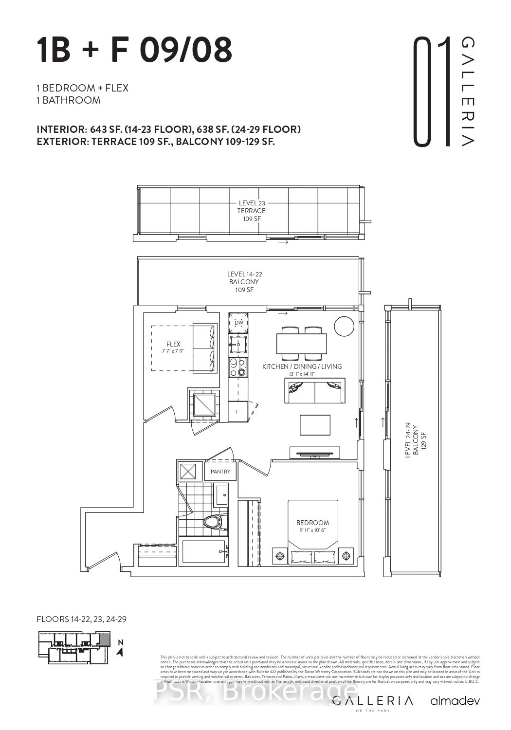 1245 Dupont St, #2808