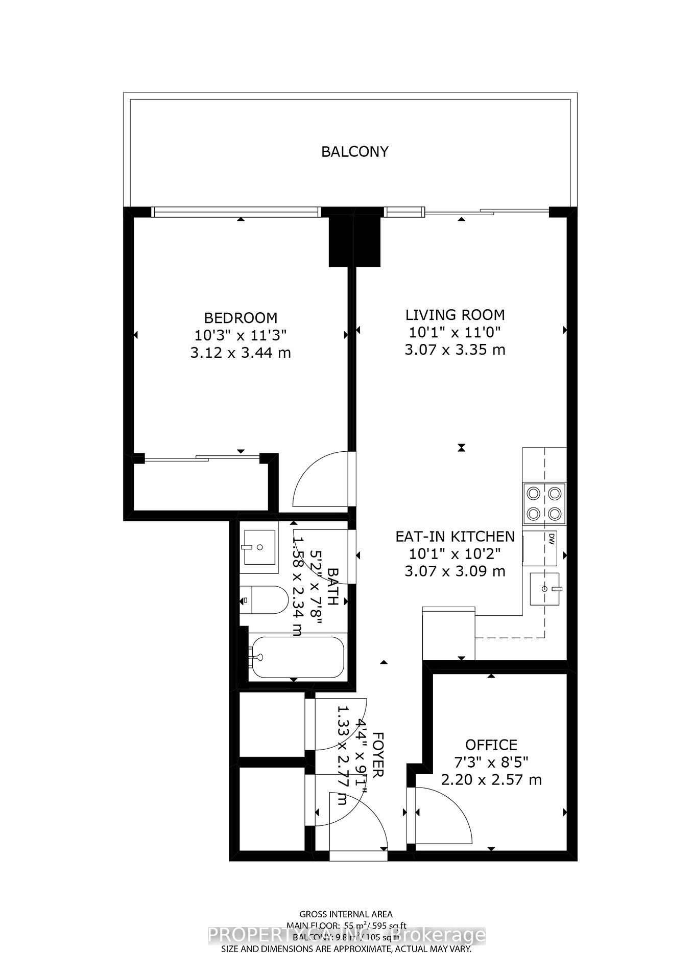 50 George Butchart Dr, #411