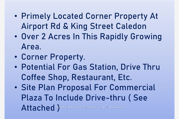 6017 King St, Caledon
