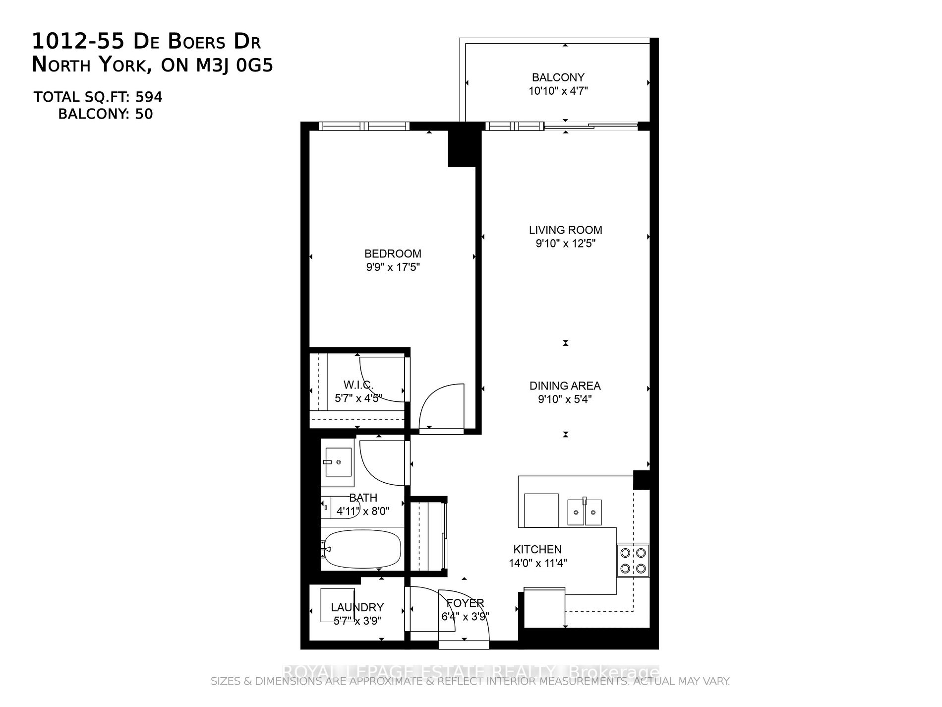55 De Boers Dr, #1012