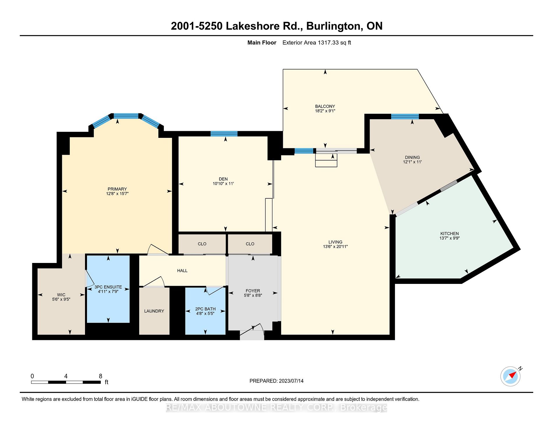 5250 Lakeshore Rd, #2001
