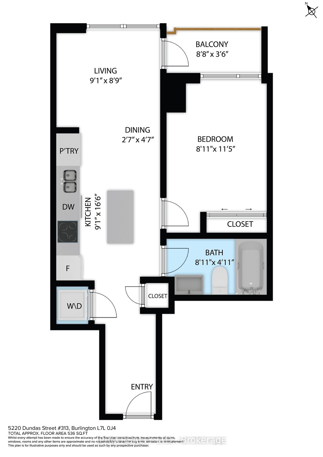 5220 Dundas St, #D-313
